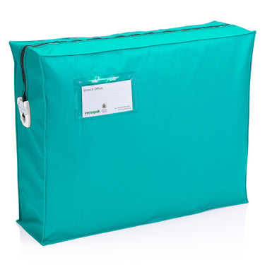 Mail Bag with Gusset ZG4 Green T2 Front